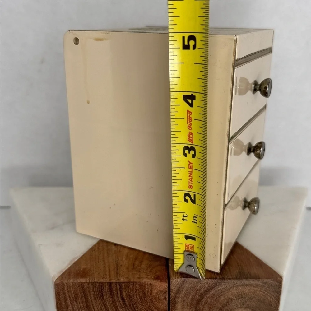 Vintage Otagari Japan Golden Mist Jewelry Box